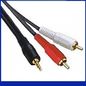1.5mt 3.5mm STEREO 2 RCA SES SİSTEMİ KABLOSU
