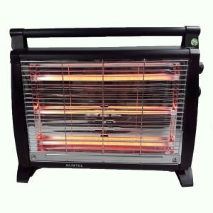 Kumtel Buharlı Soba - KS 2831, 3 çubuklu 1800 watt devrilme emniyetli ısıtıcı
