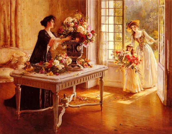 AHŞAP ÇERÇEVELİ CANVAS TABLO RESSAMLAR1109 40x30