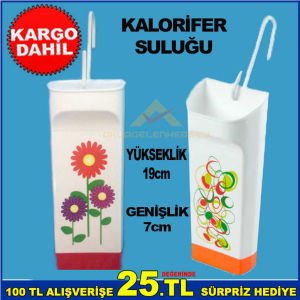 ÇİÇEK DESENLİ DEKORATİF KALORİFER SULUĞU HAVA NEMLENDİRİCİ -2