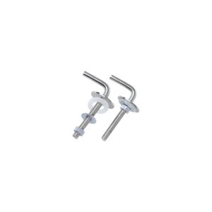 ERGONOMİK PASLANMAZ METAL KROM KLOZET KAPAK MONTAJ VİDASI (APARATI)