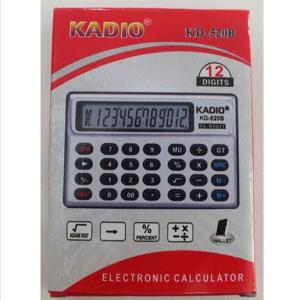 Kadio Cep Tipi Mini Hesap Makinesi 12 Haneli KD-520B