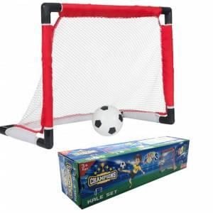 Plastik Minyatür Futbol Kalesi Top Dahil Oyuncak Kale Seti