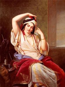 AHŞAP ÇERÇEVELİ CANVAS TABLO RESSAMLAR1124 40x30