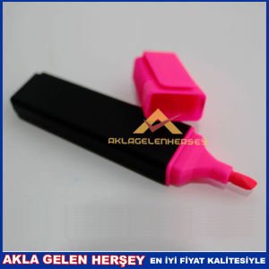 36 adet fosforlu kalem seti 3 düzine doldurulabilir işaret kalemi 36 ADET KESİK UÇLU FOSFORLU KALEM