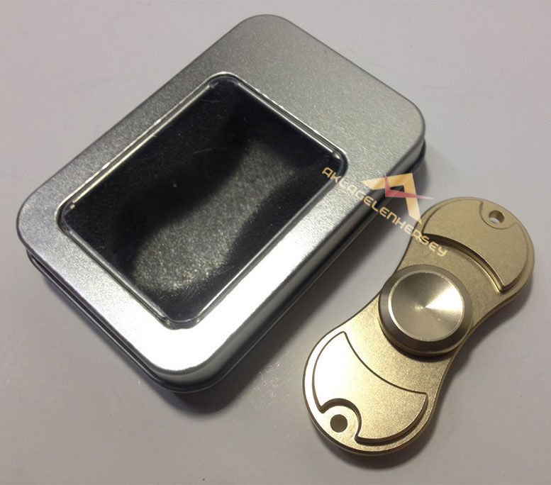Metal Stres Çarkı 4 Farklı Renkli Orjinal Stres Çarkı Hand Spinner Eğlenceli Süper Çelik Rulmanlı