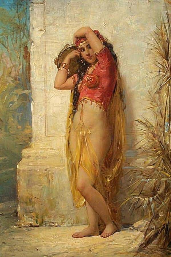 AHŞAP ÇERÇEVELİ CANVAS TABLO RESSAMLAR1126 40x30