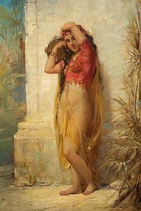 AHŞAP ÇERÇEVELİ CANVAS TABLO RESSAMLAR1126 40x30