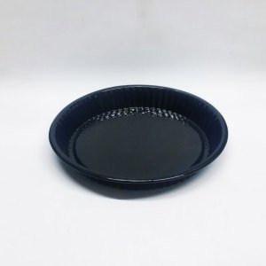 Emaye Tart Kalıbı 30 cm 1. Kalite Siyah Emaye Kek Kalıbı