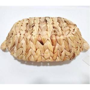 %100 DOĞAL DEKORATİF HASIR ÖRGÜ SEPET OVAL MODEL