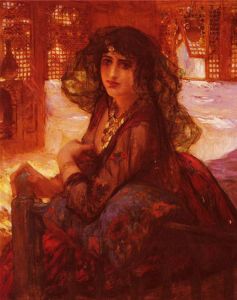 AHŞAP ÇERÇEVELİ CANVAS TABLO RESSAMLAR1127 40x30