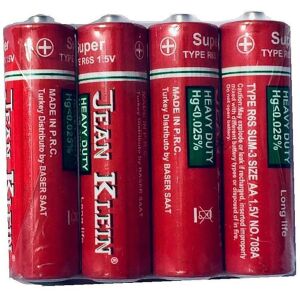 24 ADET JEAN KLEİN AA 1.5 V KALEM PİL PİYASA MALI ORTA KALİTEDE PİL