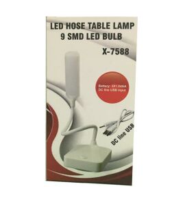 9smd Esnek Katlanabilir Led Masa Lambası Şarjlı Kitap Okuma Klavye Aydınlatma Portatif Masa Lambası