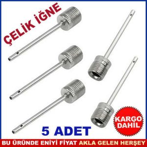 İyi Kalite vidalı Top şişirme iğnesi 5ad TOP ŞİŞİRMEK İÇİN İĞNE