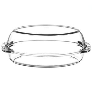 BORCAM 2LT OVAL TENCERE 59022 34X19X11 EBATLARINDA PAŞABAHÇE KALİTELİ CAM ÜRÜN