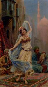 AHŞAP ÇERÇEVELİ CANVAS TABLO RESSAMLAR1141 40x30