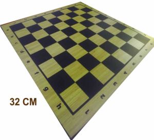30x30cm Ahşap Satranç Takımı Strateji Oyunu Yerli Üretim