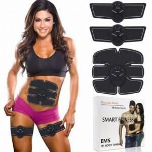 Smart Fitness Kas Geliştirici Yağ Yakıcı 3'lü Spor Masaj Aleti Relax Karın Kası Geliştirici