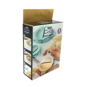 PD3116 Suncook 3'lü Ravioli Kalıbı Çiğ Börek Mantı Poğaça Pasta Hamur Kalıbı Set Kurabiye Kalıbı