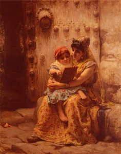 AHŞAP ÇERÇEVELİ CANVAS TABLO RESSAMLAR1150 40x30