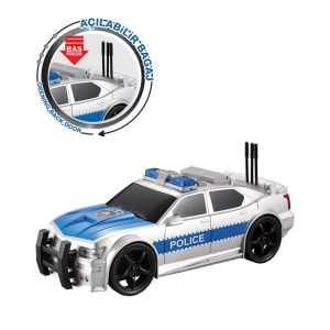 Nitro Speed 1:20 Polis Arabası - Gri