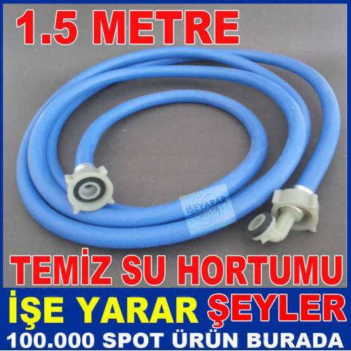 1.5 Metre Çamaşır Makinesi Temiz Su Hortumu