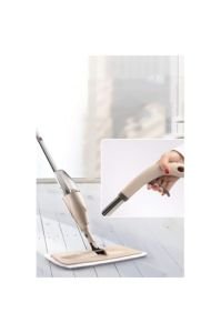 Büyük Hazneli Mikrofiber Spreyli Mop Toplam 2 Adet Micro Paspas ile Islak Kuru Sihirli Temizlikci