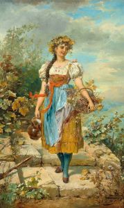 AHŞAP ÇERÇEVELİ CANVAS TABLO RESSAMLAR1162 40x30