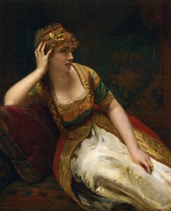 AHŞAP ÇERÇEVELİ CANVAS TABLO RESSAMLAR1163 40x30