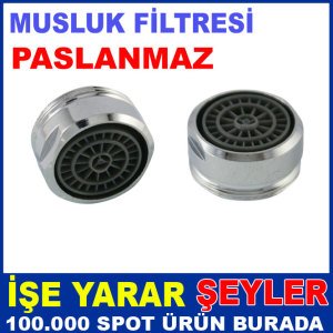 14mm Paslanmaz Musluk Ucu Filtresi Perlatör