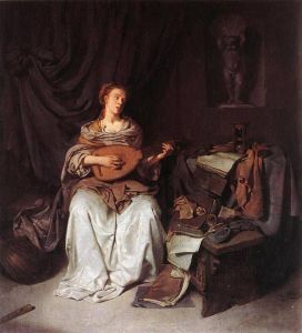 AHŞAP ÇERÇEVELİ CANVAS TABLO RESSAMLAR1169 40x30