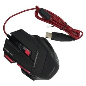Işıklı 7 Tuşlu Polygold  1.5m Kablolu Oyuncu Mouse ve Pad 3 DPI Seçeneği 132 Gram Maks. 3200 DPI