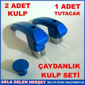 LACİVERT ÇAYDANLIK KULP TAKIMI KAPAK TUTACAĞI -2