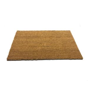 17mm Kalınlıkta PVC Tabanlı Sık Dokunmuş Koko Kıl Paspası 40x60cm Kapı Önü Paspası