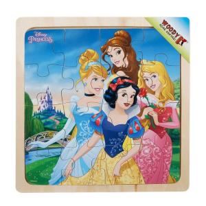 18214 Disney Princess Ahşap Puzzle 16 Parça