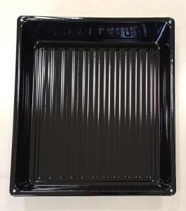 Siyah Emaye Fırın Tepsisi 42x38cm Dikdörtgen İç Dış Yüzeyi Sağlıklı Emaye Kaliteli Fırın Tepsisi N42