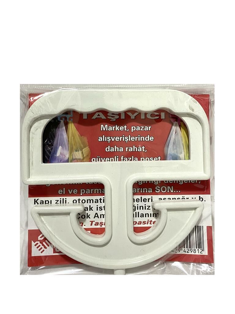 30 kg Taşıma Kapasiteli Poşet Taşıyıcı El Parmak Ağrıtmayan Aparat Market Alışveriş