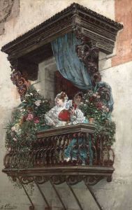 AHŞAP ÇERÇEVELİ CANVAS TABLO RESSAMLAR1182 40x30