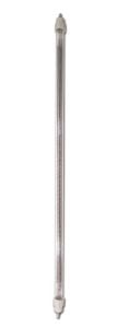 Kumtel Dikey Soba Orbit modellere Orjinal Resistanz ile Şeffaf Cam Isıtıcı 1800W Rezistans 65cm Cam