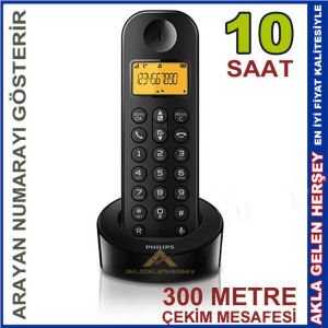 PHİLİPS D120 TELSİZ TELEFON 50 REHBER 20 ARAMA