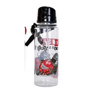 Venüs Okul Matarası 500 ml Otomatik Kapaklı Pipet Ağızlı Çiftsan Plastik