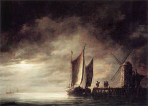 AHŞAP ÇERÇEVELİ CANVAS TABLO RESSAMLAR1189 40x30