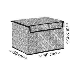 Silinebilir Kumaştan Çok Amaçlı Katlanır Mini Sepet 30x40x26 cm Kirli Çamaşır ile Oyuncak Sepeti