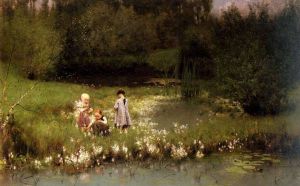AHŞAP ÇERÇEVELİ CANVAS TABLO RESSAMLAR1192 40x30