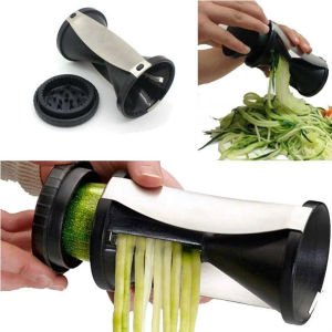 Spiral Slicer Rende Meyve Sebze Doğrayıcı Soyucu Paslanmaz Çelik Spiral Dilimleyici Jülyen Şekilli