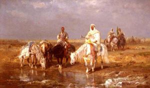 AHŞAP ÇERÇEVELİ CANVAS TABLO RESSAMLAR1024 40x30