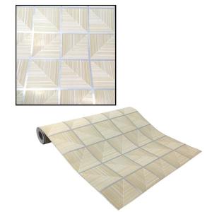 45x100cm Fayans Desenli Mobilya Dolap Kaplama PVC Folyo Kod5245-2 Yapışkanlı Dekoratif Folyo