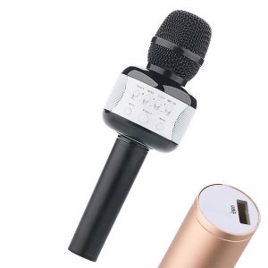 E106 renkli kablosuz wıreless karaoke mikrofon usb,sdcard,jack magic mikrofon