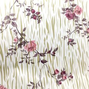 45x100 cm Gül Desenli Mobilya Dolap Kaplama PVC Folyo Kod-5637 Yapışkanlı Dekoratif Folyo