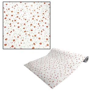 45x100 cm Çiçek Desenli Mobilya Dolap Kaplama PVC Folyo Kod-5513 Yapışkanlı Dekoratif Folyo